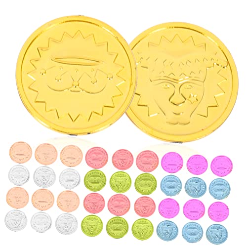 Kisangel 100 Stück Clown Münzen Spielgeld Mehrzweck Kinderspielzeug für Party Schatzsuche Lernspielzeug Belohnungsspiel Münzen Requisiten Kisangel 100 Stück Clown Münzen Spielgeld Mehrzweck Kinderspielzeug für Party Schatzsuche Lernspielzeug Belohnungsspiel Münzen Requisiten von Kisangel