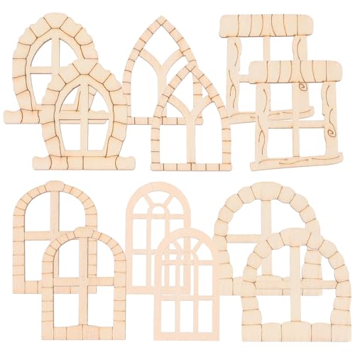 Kisangel 100 Stück Feen -Tür -Gartentür Garten Dekoration Miniatur-Feentür-Bastelarbeiten Feengartentür für Baum Puppenhaus-Miniaturfenster Fee Tür Handwerk Miniaturtür hölzern Beige Kisangel 100 Stück Feen -Tür -Gartentür Garten Dekoration Miniatur-Feentür-Bastelarbeiten Feengartentür für Baum Puppenhaus-Miniaturfenster Fee Tür Handwerk Miniaturtür hölzern Beige von Kisangel