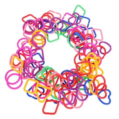 Kisangel 100 Stück Geometrische Schnallenketten Kettenglieder Kettenspiel Geometrische Formen Für Das Klassenzimmer Kettenketten Aus Kunststoff Kisangel 100 Stück Geometrische Schnallenketten Kettenglieder Kettenspiel Geometrische Formen Für Das Klassenzimmer Kettenketten Aus Kunststoff von Kisangel
