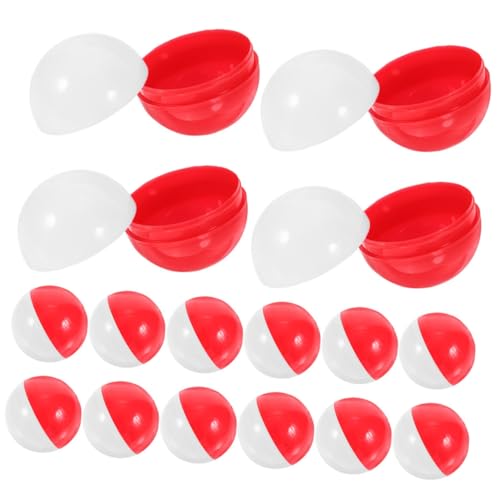 Kisangel 100 Stück Kleine Runde Kunststoffkapseln Leichte Stabile Spielzeugkugeln zum Befüllen Vielseitig Einsetzbar für Automaten Partygeschenke und Süßigkeitenverpackung von Kisangel