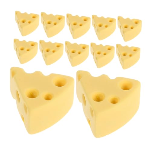 Kisangel 100 Stück Mini Harz Käse Deko Realistisches Künstliches Käsemodell DIY Bastelzubehör Gelb Feine Verarbeitung für Handyhüllen Fotorahmen Kleine Kunstprojekte Kisangel 100 Stück Mini Harz Käse Deko Realistisches Künstliches Käsemodell DIY Bastelzubehör Gelb Feine Verarbeitung für Handyhüllen Fotorahmen Kleine Kunstprojekte von Kisangel