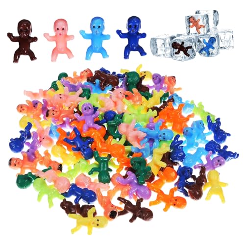 Kisangel 100 Stück Mini Kunststoff Junge Mädchen Kleine Babyfiguren mit Einzigartigen Posen für Babyparty Deko Babydusche Kuchenaufsatz Langlebig und Farbecht Bunte Mischung Kisangel 100 Stück Mini Kunststoff Junge Mädchen Kleine Babyfiguren mit Einzigartigen Posen für Babyparty Deko Babydusche Kuchenaufsatz Langlebig und Farbecht Bunte Mischung von Kisangel