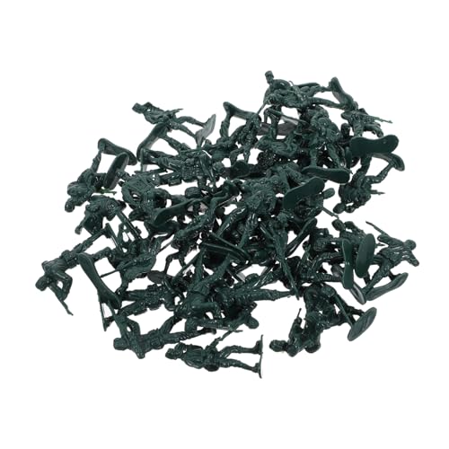 Kisangel 100 Stück Mini Soldatenfiguren Militärische Spielfiguren aus Realistische Miniatur Soldaten für Sandkästen Kriegsszenen Modelllandschaften Grüne Armeemänner Kisangel 100 Stück Mini Soldatenfiguren Militärische Spielfiguren aus Realistische Miniatur Soldaten für Sandkästen Kriegsszenen Modelllandschaften Grüne Armeemänner von Kisangel
