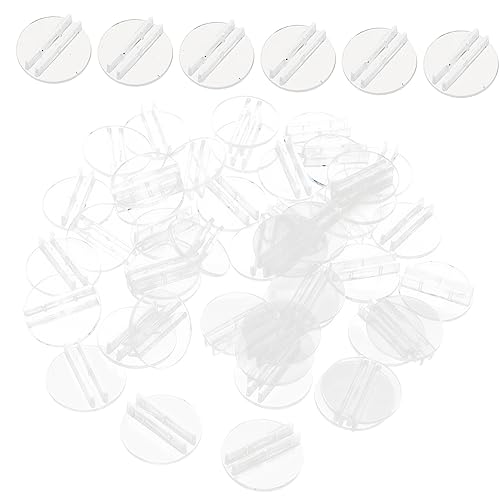 Kisangel 100 Stück Pack Kartenhalter aus Kunststoff Transparentes Design für Spielkarten und Visitenkarten Stabil und Langlebig für Büro und Veranstaltungen von Kisangel