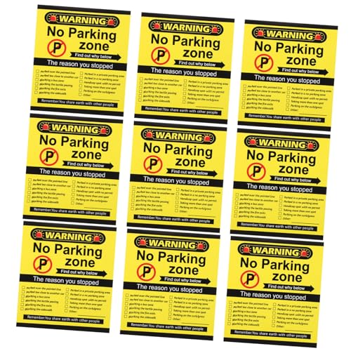 Kisangel You Parked Bad Notes 100 Stück Humorvolle Aufkleber Für Fahrzeuge Mit Parkverstoß von Kisangel