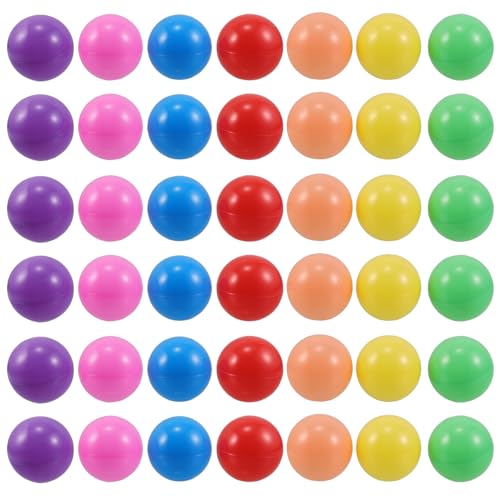 Kisangel 100 Stück Plastikbälle für Bällebäder: Kleines Ozeanspielzeug für Sommerpool, Babyspielzeit, Mädchen, Kinder, Kleinkinder, Geburtstagsparty-Dekoration, Hundespielplatz Kisangel 100 Stück Plastikbälle für Bällebäder: Kleines Ozeanspielzeug für Sommerpool, Babyspielzeit, Mädchen, Kinder, Kleinkinder, Geburtstagsparty-Dekoration, Hundespielplatz von Kisangel