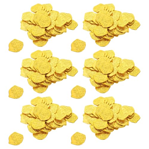Kisangel 100 Stück Plastikmünzen Dekorationen Münzen Spanische Schätze Halloween Und Spielmarken Spiele Brettzubehör Belohnung Gastgeschenk Party Dublonen Gold Tag Kisangel 100 Stück Plastikmünzen Dekorationen Münzen Spanische Schätze Halloween Und Spielmarken Spiele Brettzubehör Belohnung Gastgeschenk Party Dublonen Gold Tag von Kisangel