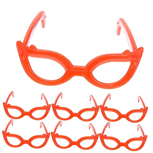 Kisangel Puppenbrille Im Maßstab 1/6 Mini-Brille Für Puppen Bastel-Sonnenbrille Miniatur-zubehör von Kisangel