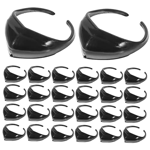 Kisangel 100 Stück Puppenzubehör Maske Mini Mädchen Für Klein Tun So, Als Würden Sie So Tun Als Ob Spiel Puppe Zubehör Black Plastik Kisangel 100 Stück Puppenzubehör Maske Mini Mädchen Für Klein Tun So, Als Würden Sie So Tun Als Ob Spiel Puppe Zubehör Black Plastik von Kisangel