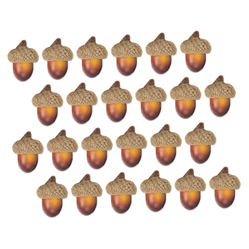 Kisangel 100 Stück Simulierte Eicheldekoration deko für Weihnachtsbaum Hochzeit Dekoration weihnachtsfest winzig Simulation Halloween-Füller- Künstliche Minifrüchte Schaum Dark Brown Kisangel 100 Stück Simulierte Eicheldekoration deko für Weihnachtsbaum Hochzeit Dekoration weihnachtsfest winzig Simulation Halloween-Füller- Künstliche Minifrüchte Schaum Dark Brown von Kisangel