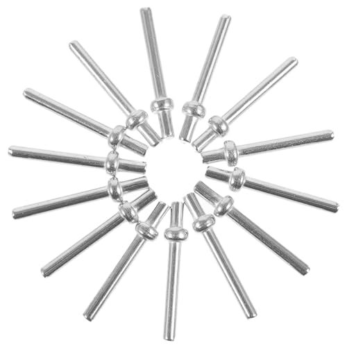 Kisangel 100 Stück Spielsteine ​​für Kartenspiele Farbe Finger Cribbage Pegs Heringe Krippenbrettklammern von Kartenspielzubehör PEGS für Score Board Eisen Silver von Kisangel