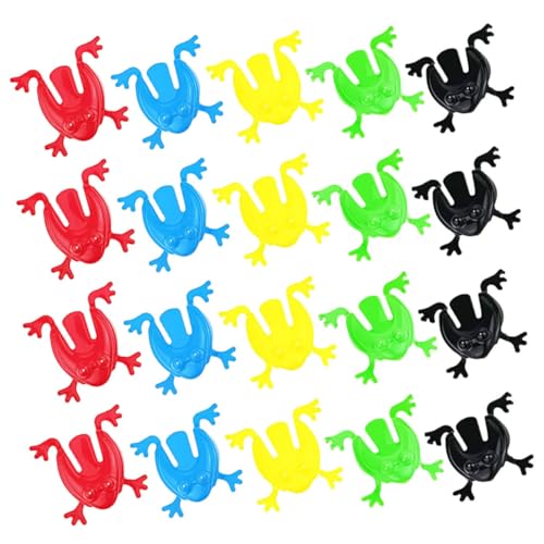 Kisangel 100 Stück Springfroschspielzeug mit Frösche Frosch-Gastgeschenke lustige Hüpfspielzeuge springende Tierspielzeuge Froschspielzeug für Hüpfendes Froschspielzeug Plastik Kisangel 100 Stück Springfroschspielzeug mit Frösche Frosch-Gastgeschenke lustige Hüpfspielzeuge springende Tierspielzeuge Froschspielzeug für Hüpfendes Froschspielzeug Plastik von Kisangel
