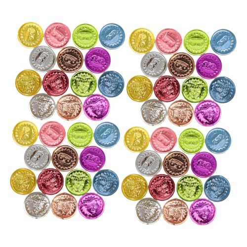 Kisangel 100 Stück Teiliges Buntes Kunststoff Spielmünzenset Farbige für Partyspiele Kindergeburtstag Piraten Schatzsuche Vielseitiges für Erwachsene Kisangel 100 Stück Teiliges Buntes Kunststoff Spielmünzenset Farbige für Partyspiele Kindergeburtstag Piraten Schatzsuche Vielseitiges für Erwachsene von Kisangel