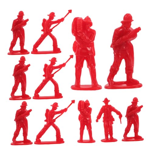 Kisangel 100 Stück Teiliges Feuerwehrmann Spielfiguren Miniatur Feuerwehrmänner Deko Figuren für Geburtstag Feuerwehr Simulation Lernspielzeug für Jungen Mädchen Kisangel 100 Stück Teiliges Feuerwehrmann Spielfiguren Miniatur Feuerwehrmänner Deko Figuren für Geburtstag Feuerwehr Simulation Lernspielzeug für Jungen Mädchen von Kisangel