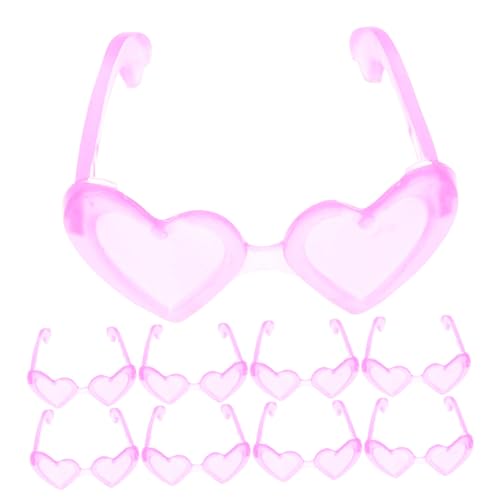 Kisangel 100 Stück Teiliges Mini Sonnenbrillen für Puppen Herzförmige Kunststoff Brillen Robustes Puppenzubehör für Mädchen Kleine Brillen für Fasching und Rollenspiele Kisangel 100 Stück Teiliges Mini Sonnenbrillen für Puppen Herzförmige Kunststoff Brillen Robustes Puppenzubehör für Mädchen Kleine Brillen für Fasching und Rollenspiele von Kisangel