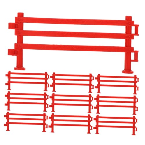 Kisangel 100 Stück Zaun für Spielzeugzubehör dekorativ Mini Hof Kleiner Zaun Fee Spielset Farm Tiere Zubehör Spielzeugzaun Spielzeugzäune für Tiere Pferdezaun Plastik Brown Kisangel 100 Stück Zaun für Spielzeugzubehör dekorativ Mini Hof Kleiner Zaun Fee Spielset Farm Tiere Zubehör Spielzeugzaun Spielzeugzäune für Tiere Pferdezaun Plastik Brown von Kisangel