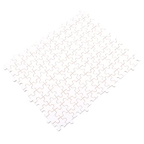 Kisangel 1000 Stück DIY Holzpuzzle Teile für Wärmeübertragung Kreatives Bastelmaterial zur Personalisierung von Puzzles für Kindergeburtstage und DIY Projekte von Kisangel