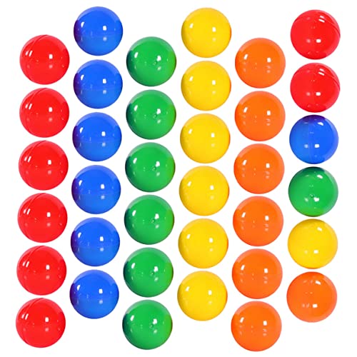 Kisangel 100St Lotteriekugel Bingo-Maschine Zappelspielzeug Masse Cup-Pong-Bälle Bälle für Bällebad Light Balls Kugelstützen aus Kunststoff interessante Spielbälle Plastik Kisangel 100St Lotteriekugel Bingo-Maschine Zappelspielzeug Masse Cup-Pong-Bälle Bälle für Bällebad Light Balls Kugelstützen aus Kunststoff interessante Spielbälle Plastik von Kisangel