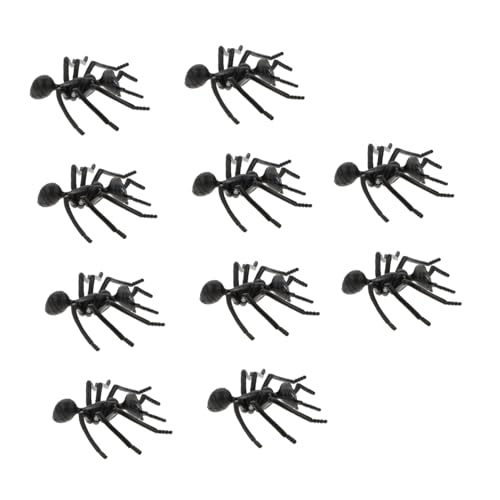 Kisangel 10Stücke Gefälschte Schwarze Ameisen Realistische Streich Ameisen für Halloween Gruselige Party Requisiten Kinderfreundliches Geschenktüten Kisangel 10Stücke Gefälschte Schwarze Ameisen Realistische Streich Ameisen für Halloween Gruselige Party Requisiten Kinderfreundliches Geschenktüten von Kisangel