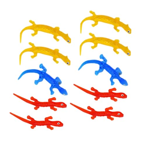 Kisangel 10Stücke Lebensechtes Eidechsenspielzeug Elastisches Stressabbau Für Realistische Eidechsen Für Partys Und Streiche Kisangel 10Stücke Lebensechtes Eidechsenspielzeug Elastisches Stressabbau Für Realistische Eidechsen Für Partys Und Streiche von Kisangel