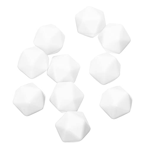 Kisangel 10Stücke Leere Acrylwürfel Für DIY Projekte Skulptierbare Spielzeugblöcke Für Bastelarbeiten Und Kreative Aktivitäten Seitige von Kisangel