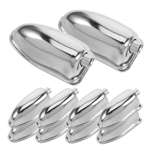 Kisangel 10Stücke Metall Trommel Lugs Für Snare Drum Robuste Drum Ear Connector Zubehörteile Aus Silberne Trommel Claw Hooks Für Schlaginstrumente Und Musikinstrumente von Kisangel