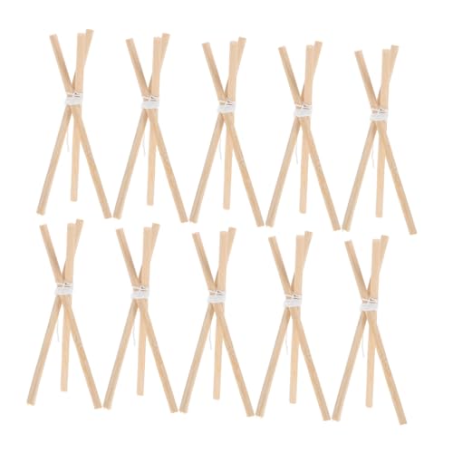 Kisangel 10Stücke Teiliges Miniatur Holzständer für Puppenhäuser Realistische Dekoration für Halloween Szenen DIY Requisiten für Kreative Modelle Robust und Langlebig Kisangel 10Stücke Teiliges Miniatur Holzständer für Puppenhäuser Realistische Dekoration für Halloween Szenen DIY Requisiten für Kreative Modelle Robust und Langlebig von Kisangel