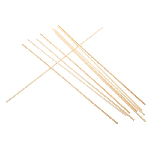 Kisangel 10pcs Holzstangen Für Kites Bambus Dowels Kinder Kiteszubehör Dünne Holzstangen Bambusstangen Für Birdcages Craft Projects von Kisangel