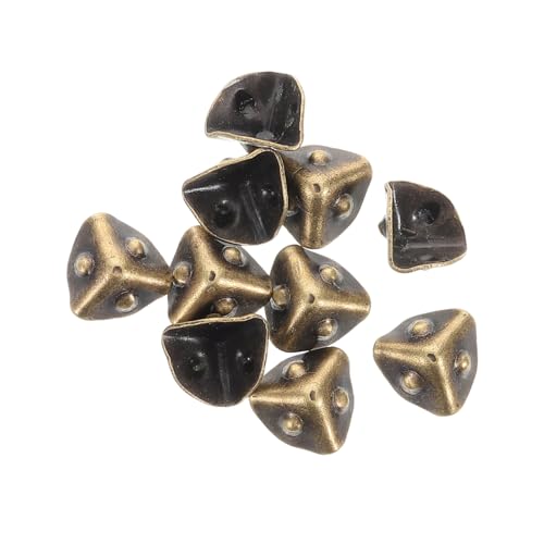 Kisangel 10pcs Mini Schmuck Reisekoffer Eckpackungen, DIY Dollhouse Miniatur -kofferzubehör Metallgepäck Koffer Eckwächter Kisangel 10pcs Mini Schmuck Reisekoffer Eckpackungen, DIY Dollhouse Miniatur -kofferzubehör Metallgepäck Koffer Eckwächter von Kisangel