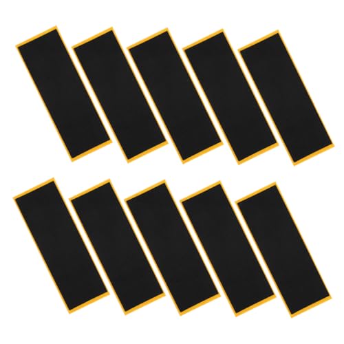 Kisangel 10stücke rutschfeste Griffbänder Für Fingerboards Aus Schaumstoff Multifunktionale Anti-rutsch-Aufkleber Für Fingerskateboards Und Zubehör von Kisangel
