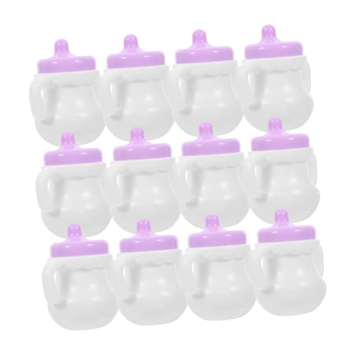 Kisangel 12 Stücke Miniatur Puppenflaschen Sichere Jungen Und Mädchen Rollenspiel Spielzeug Puppenhaus Zubehör Für Kinder Kisangel 12 Stücke Miniatur Puppenflaschen Sichere Jungen Und Mädchen Rollenspiel Spielzeug Puppenhaus Zubehör Für Kinder von Kisangel