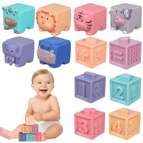 Kisangel 12 Stück Bausteine aus weichem Gummi Stapelblöcke für Babys Kleinkindblöcke weiche Babyblöcke Babybausteine Kinderblöcke Kleinkindweichblöcke weiches Gummi Kisangel 12 Stück Bausteine aus weichem Gummi Stapelblöcke für Babys Kleinkindblöcke weiche Babyblöcke Babybausteine Kinderblöcke Kleinkindweichblöcke weiches Gummi von Kisangel