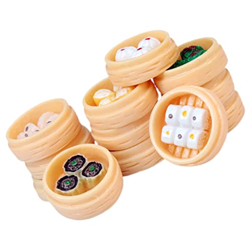 Kisangel 12 Stück Mini Food Model Kit Miniatur-dampfbrötchenmodell Mini-dekore Für Gedämpfte Brötchen Mini-Food-Dekoration Mini-dampfgarer Miniatur-Food-Modell Harz Kisangel 12 Stück Mini Food Model Kit Miniatur-dampfbrötchenmodell Mini-dekore Für Gedämpfte Brötchen Mini-Food-Dekoration Mini-dampfgarer Miniatur-Food-Modell Harz von Kisangel