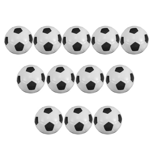 Kisangel 12 Stück Mini-Fußball-Stressbälle Kleine Pu-Sportbälle Entspannungs-Gadgets Fußball-Thema Tortenaufsatz Für Fußballparty Schulkarneval Kisangel 12 Stück Mini-Fußball-Stressbälle Kleine Pu-Sportbälle Entspannungs-Gadgets Fußball-Thema Tortenaufsatz Für Fußballparty Schulkarneval von Kisangel