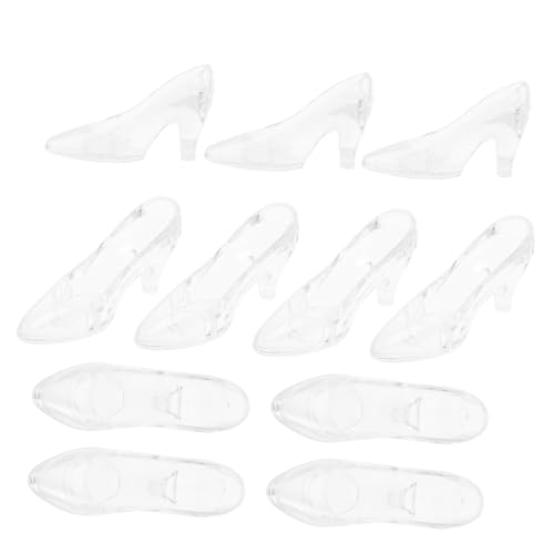 Kisangel 12 Stück Mini Kristallschuhe Dekoration Teiliges Transparente High Heel Figuren für Desktop für Hochzeitsfeiern und Festliche Anlässe Stilvolle Wohnkultur und Kisangel 12 Stück Mini Kristallschuhe Dekoration Teiliges Transparente High Heel Figuren für Desktop für Hochzeitsfeiern und Festliche Anlässe Stilvolle Wohnkultur und von Kisangel