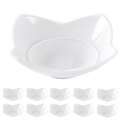 Kisangel Mini- -plattendekorationen 12 Stück Mini-Figuren Quadratische Tabletts Spielset von Kisangel
