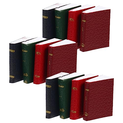 Kisangel 12 Stück Miniatur Bücher Modell Teiliges Set für Puppenhaus Dekoration Farbenfrohe Buchornamente für DIY Handwerk für Puppenhaus Zubehör und Kreative Gestaltungen Kisangel 12 Stück Miniatur Bücher Modell Teiliges Set für Puppenhaus Dekoration Farbenfrohe Buchornamente für DIY Handwerk für Puppenhaus Zubehör und Kreative Gestaltungen von Kisangel