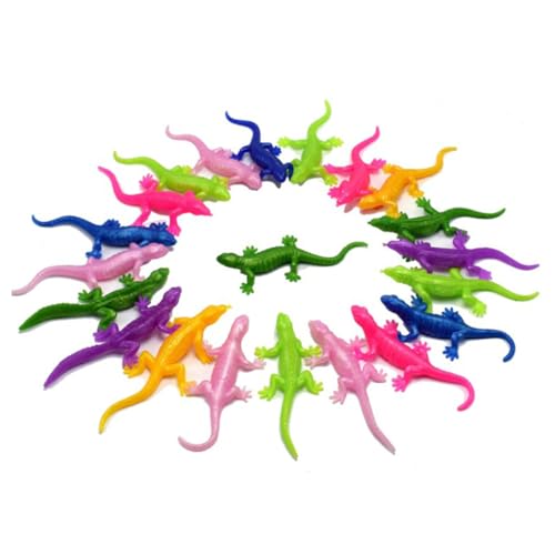 Kisangel 12 Stück Nachgemachtes Eidechsenspielzeug gefälschte Eidechsen-Dekorationen Halloween- Zufällige Farbe Kisangel 12 Stück Nachgemachtes Eidechsenspielzeug gefälschte Eidechsen-Dekorationen Halloween- Zufällige Farbe von Kisangel
