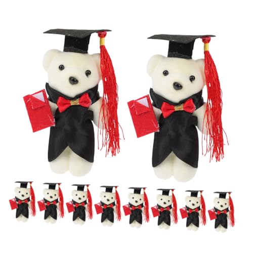 Kisangel 12 Stück Puppenstraußmaterial Plüsch Abschlussbär Abschlussbär Abschlusspuppe High School Abschlussbär Abschlusssaison Plüschtier Gefüllter Abschlussbär Kunststoff Kisangel 12 Stück Puppenstraußmaterial Plüsch Abschlussbär Abschlussbär Abschlusspuppe High School Abschlussbär Abschlusssaison Plüschtier Gefüllter Abschlussbär Kunststoff von Kisangel