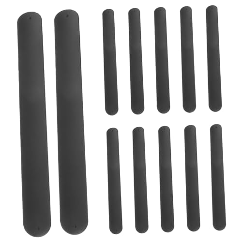 Kisangel 12 Stück Slap-armband Blanko-druckknopfbänder Party-armbänder Schlagarmbänder Für Schnappen Slap-armbänder Weiß Freundschaftsarmbänder Masse Bulk-armbänder Black Kieselgel Kisangel 12 Stück Slap-armband Blanko-druckknopfbänder Party-armbänder Schlagarmbänder Für Schnappen Slap-armbänder Weiß Freundschaftsarmbänder Masse Bulk-armbänder Black Kieselgel von Kisangel