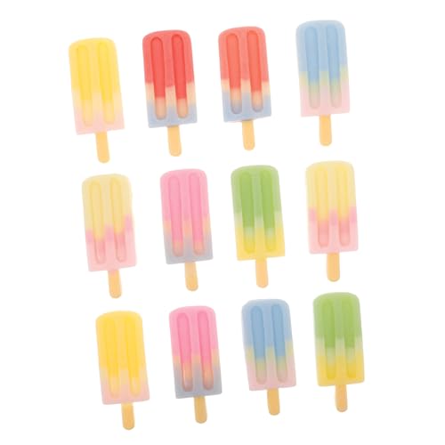 Kisangel 12 Stück Teiliges Eiscreme aus Leichtem Verschleißfestem Material Farbenfrohe Miniatur Dessert Dekorationen für DIY Basteln Puppenhaus Ornamente und Kreative Foto Requisiten Kisangel 12 Stück Teiliges Eiscreme aus Leichtem Verschleißfestem Material Farbenfrohe Miniatur Dessert Dekorationen für DIY Basteln Puppenhaus Ornamente und Kreative Foto Requisiten von Kisangel