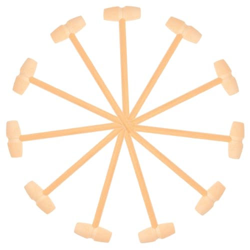 Kisangel 12 Stück Teiliges Holzspielzeug Mini Holzhammer aus Massivem Holz Lustiger Kleiner Mallet Hammer für Junge Mädchen und Kleinkinder Geschicklichkeit und Hand Auge Koordination Kisangel 12 Stück Teiliges Holzspielzeug Mini Holzhammer aus Massivem Holz Lustiger Kleiner Mallet Hammer für Junge Mädchen und Kleinkinder Geschicklichkeit und Hand Auge Koordination von Kisangel