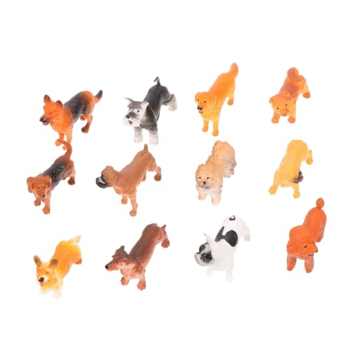 Kisangel 12 Stück Teiliges Mini Hund Modell Realistische Welpen Figuren Kindgerechtes Puppenspielzeug Dekorative Hundeminiaturen Vielseitig als Pädagogisches Wohnaccessoire Kisangel 12 Stück Teiliges Mini Hund Modell Realistische Welpen Figuren Kindgerechtes Puppenspielzeug Dekorative Hundeminiaturen Vielseitig als Pädagogisches Wohnaccessoire von Kisangel