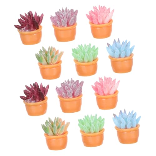 Kisangel 12 Stück Teiliges Miniatur Sukkulenten Kunstpflanzen Mini Topfpflanzen für Puppenhaus Dekoration DIY Mini Garten Zimmerpflanzen Ornament Leichte Realistische Gestaltung Kisangel 12 Stück Teiliges Miniatur Sukkulenten Kunstpflanzen Mini Topfpflanzen für Puppenhaus Dekoration DIY Mini Garten Zimmerpflanzen Ornament Leichte Realistische Gestaltung von Kisangel