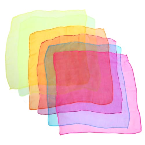 Kisangel 12 Stück Teiliges Quadratische Jonglier Tücher für Bunte Tanz und Jonglier Schals Leichte und Musik Performance Accessoires Vielseitig für Kindergarten Party und Show Geeignet Kisangel 12 Stück Teiliges Quadratische Jonglier Tücher für Bunte Tanz und Jonglier Schals Leichte und Musik Performance Accessoires Vielseitig für Kindergarten Party und Show Geeignet von Kisangel