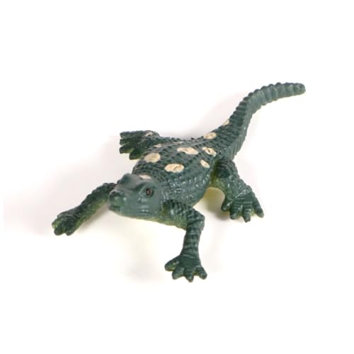 Kisangel 12 Stück Teiliges Realistisches Alligator Tiermodell Miniatur Krokodil Figuren für Kognitive Frühförderung Pädagogisches Lernspielzeug für Jungen Mädchen Ab Jahren von Kisangel