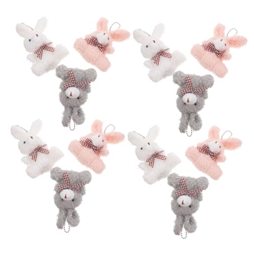 Kisangel 12 Stück Teiliges Schlüsselanhänger im Hasen Design Plüsch Bunny Anhänger für Rucksack Geldbörse und Dekoration Niedliches für Freunde Verschiedenen Farben Kisangel 12 Stück Teiliges Schlüsselanhänger im Hasen Design Plüsch Bunny Anhänger für Rucksack Geldbörse und Dekoration Niedliches für Freunde Verschiedenen Farben von Kisangel