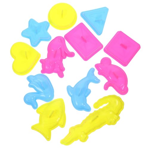 Kisangel 12 Stück Teiliges Set Sandspielzeug für Tier und Geometrische Sandformen mit Werkzeug für Kreatives Am Strand Hause Fördert die Fantasie und Motorischen Fähigkeiten Kisangel 12 Stück Teiliges Set Sandspielzeug für Tier und Geometrische Sandformen mit Werkzeug für Kreatives Am Strand Hause Fördert die Fantasie und Motorischen Fähigkeiten von Kisangel