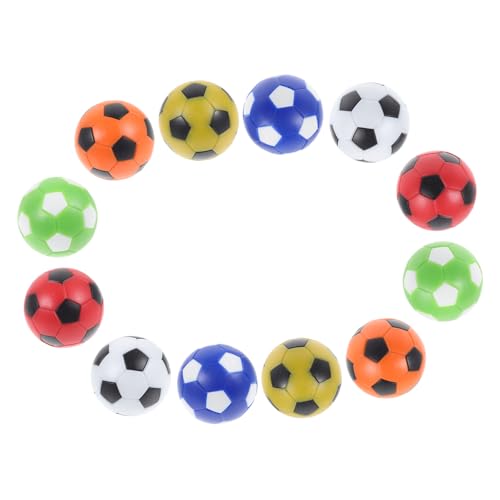 Kisangel 12 Stück Teiliges Tischfußball Ersatzball Bunte Kunststoff Bälle für Tischkicker Langlebig Passend als Zubehör für Standard Fußballtische Einfache Handhabung und Austausch Kisangel 12 Stück Teiliges Tischfußball Ersatzball Bunte Kunststoff Bälle für Tischkicker Langlebig Passend als Zubehör für Standard Fußballtische Einfache Handhabung und Austausch von Kisangel