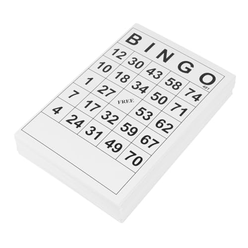 Kisangel 120 Stück Teiliges Bingo Kartenspiel aus Robustem Material Wiederverwendbar Fördert Konzentration und Gedächtnis Vielseitig für Familienfeste Kisangel 120 Stück Teiliges Bingo Kartenspiel aus Robustem Material Wiederverwendbar Fördert Konzentration und Gedächtnis Vielseitig für Familienfeste von Kisangel